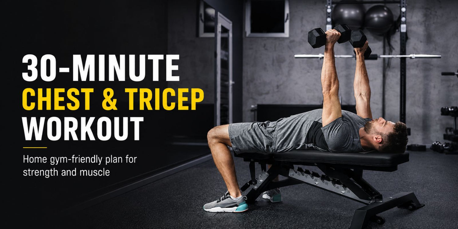30 Minute Chest and Tricep Workout for Fast Upper Body Gains