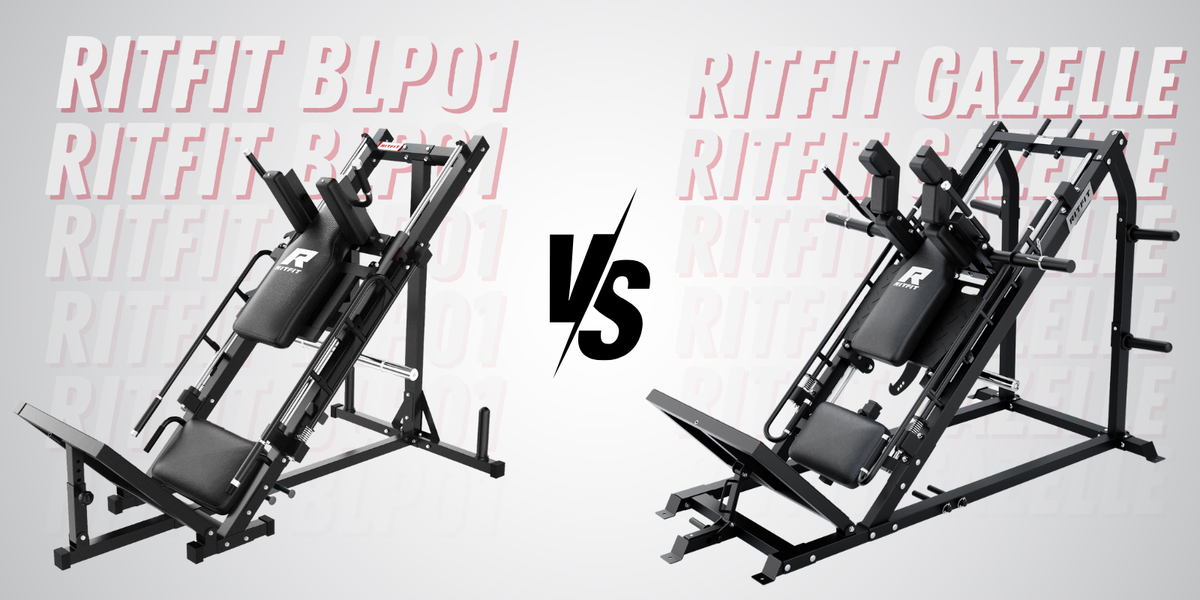 Which 3-in-1 Leg Press Machine Should You Choose? RitFit BLP01 vs Gazelle Pro