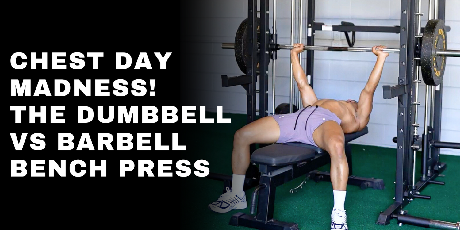 Chest Day Madness! The Dumbbell vs Barbell Bench Press
