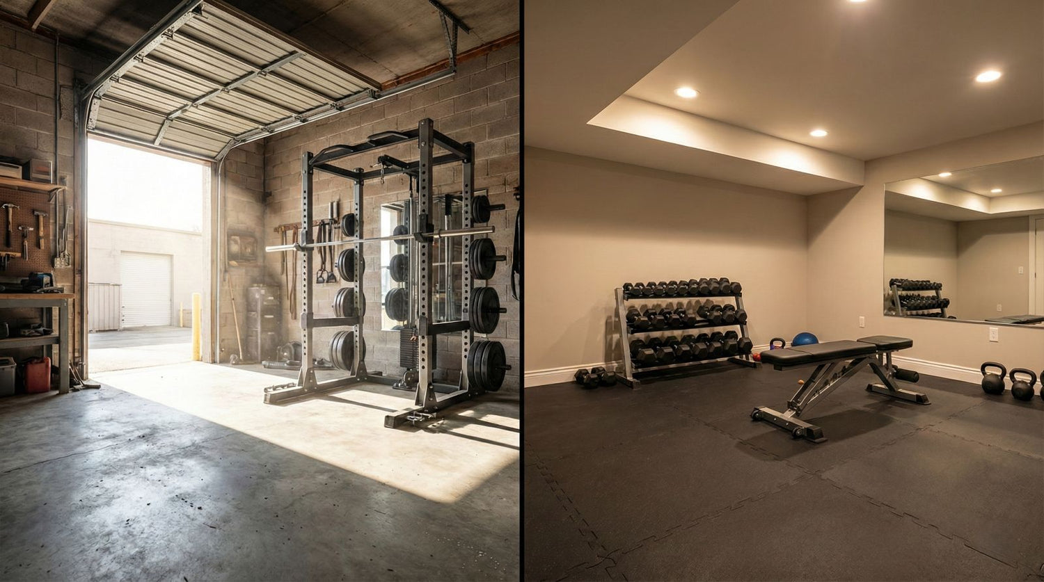 Garage Gym or Basement Gym? How to Choose the Perfect Home Workout Space