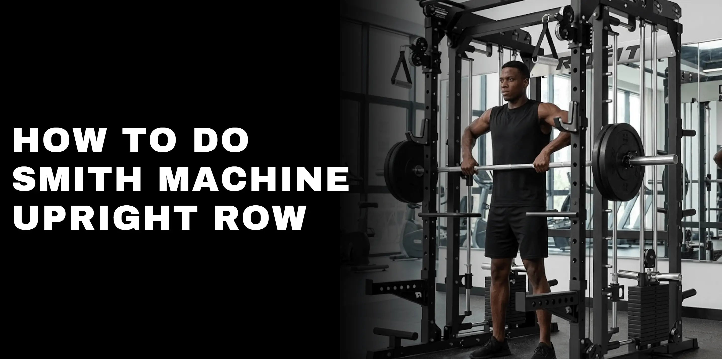 Smith Machine Upright Row: Guide for Bigger Shoulders & Traps