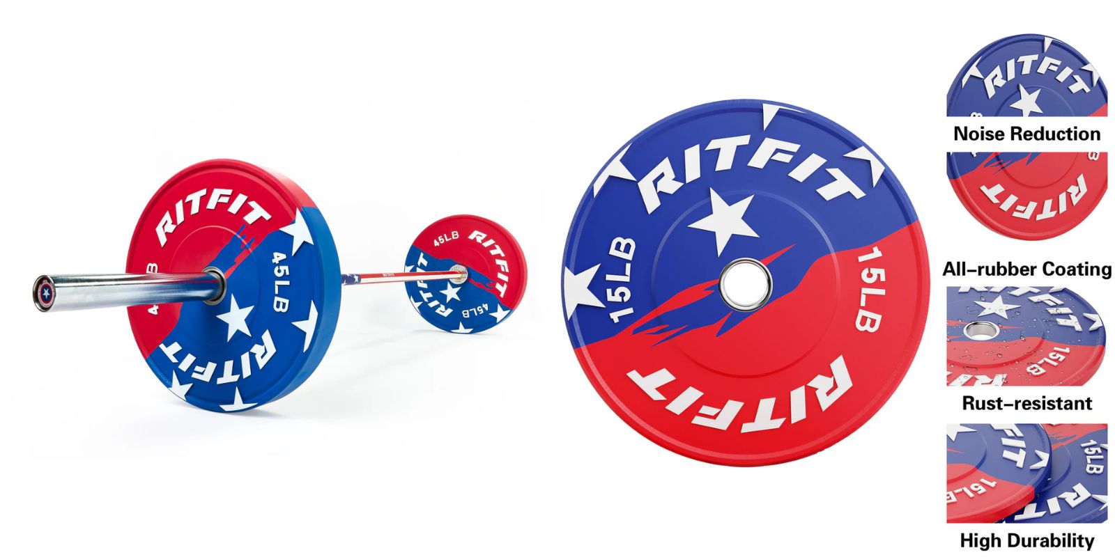Best American Flag Bumper Plates for Home Gyms: RitFit Patriotic Guide