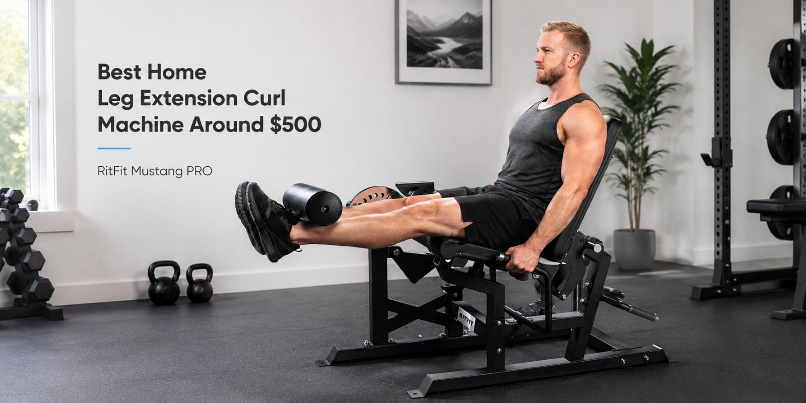 Best Leg Extension Curl Machine Under $500 in 2026:RitFit Mustang PRO Guide