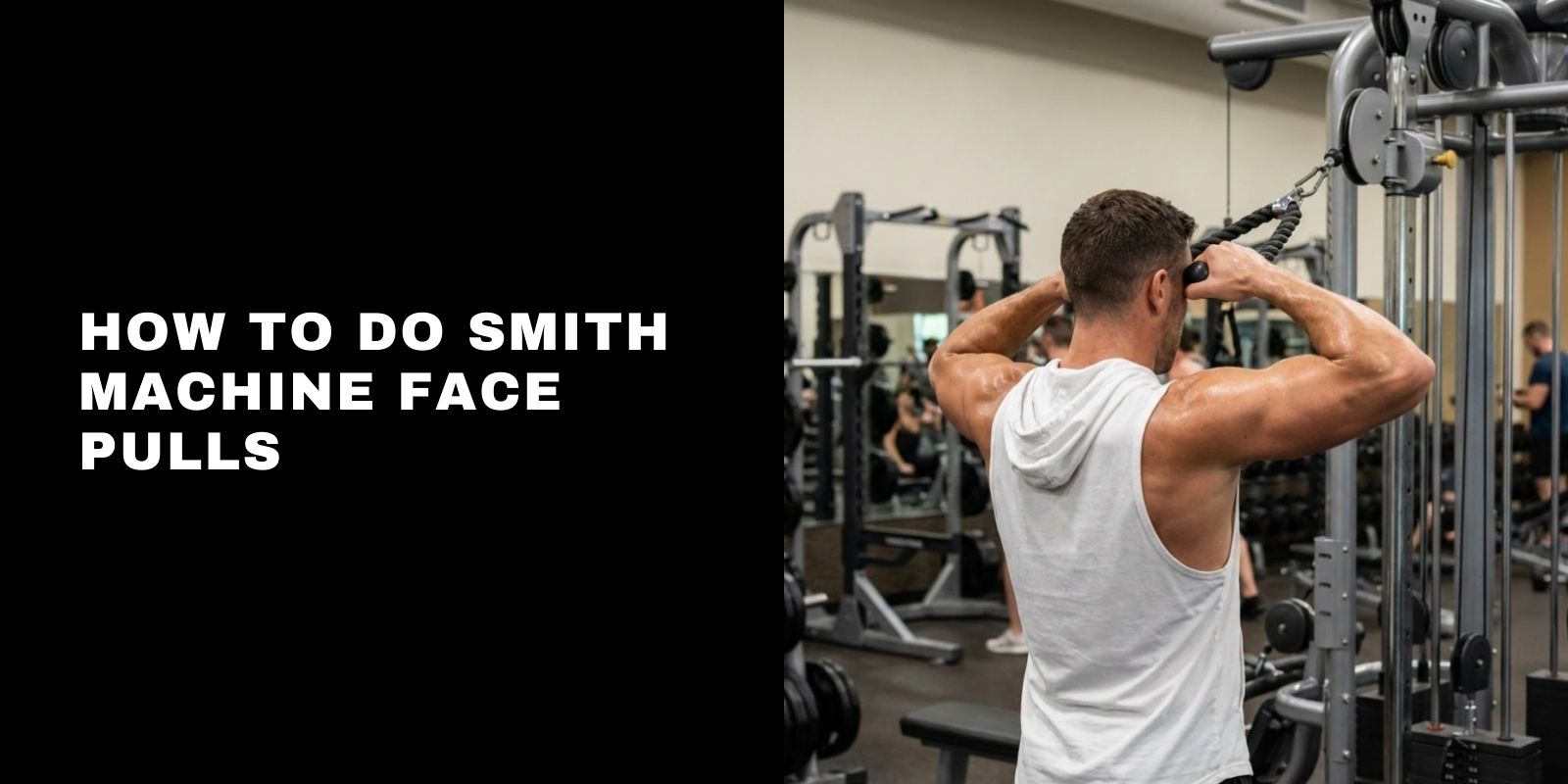 How to Do Smith Machine Face Pulls: 2 Home Gym Variations