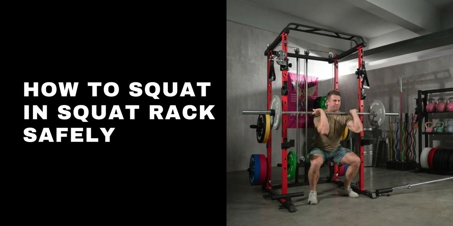 How to Squat in Squat Rack Safely: The Complete RitFit Power Rack Guide