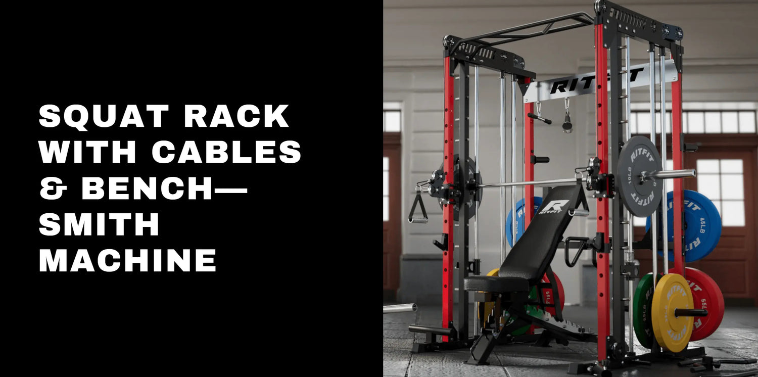 Squat Rack with Cables & Bench: Building the Ultimate Combo Home Gym