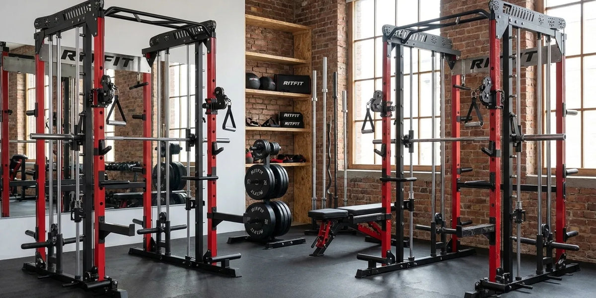 RitFit M1 PRO Smith Machine versus a used Smith machine over $1,000