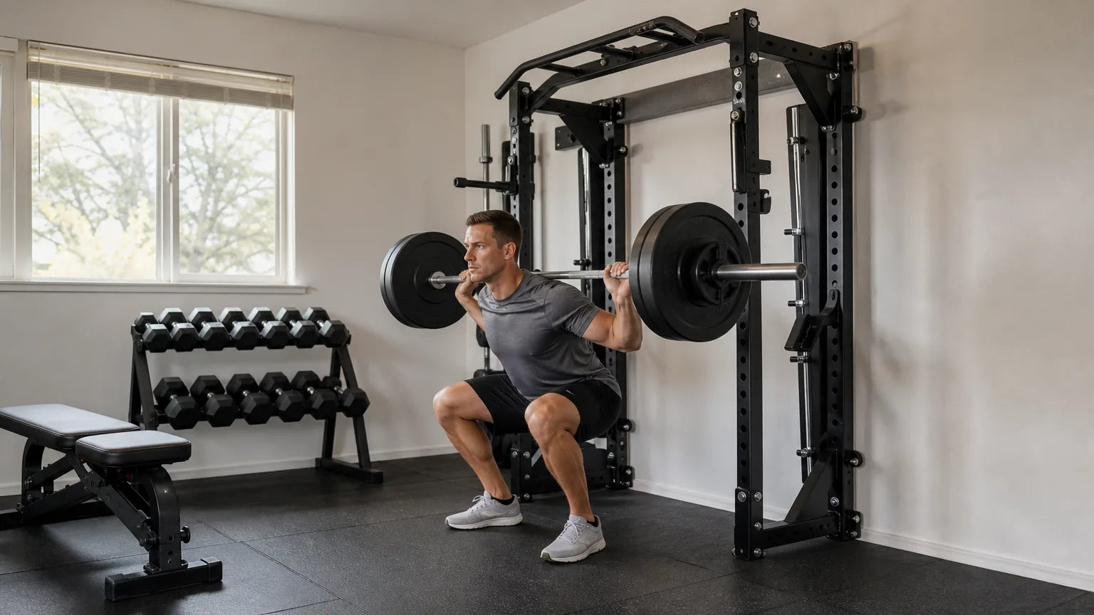 Best Budget Squat Rack for Small Space Home Gym Under 00