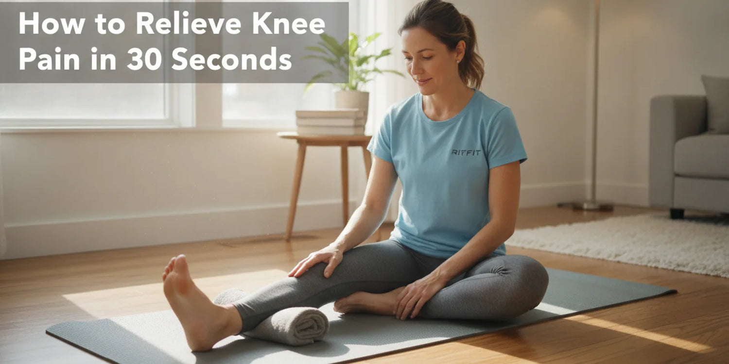 How to Relieve Knee Pain in 30 Seconds: 5 Quick Moves