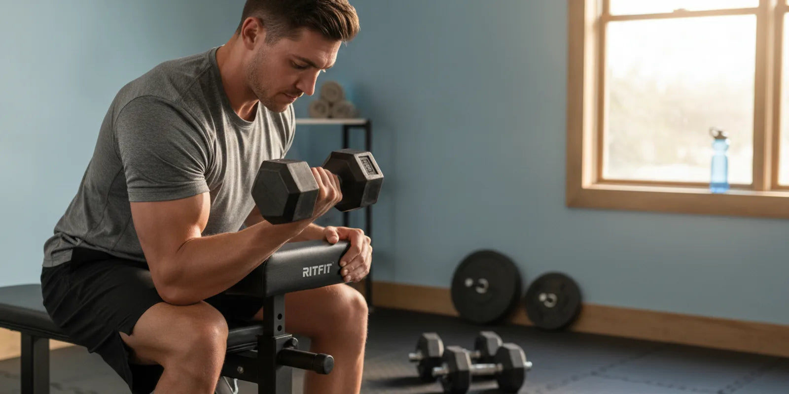 Dumbbell Preacher Curl at Home: Form, Variations & Tips