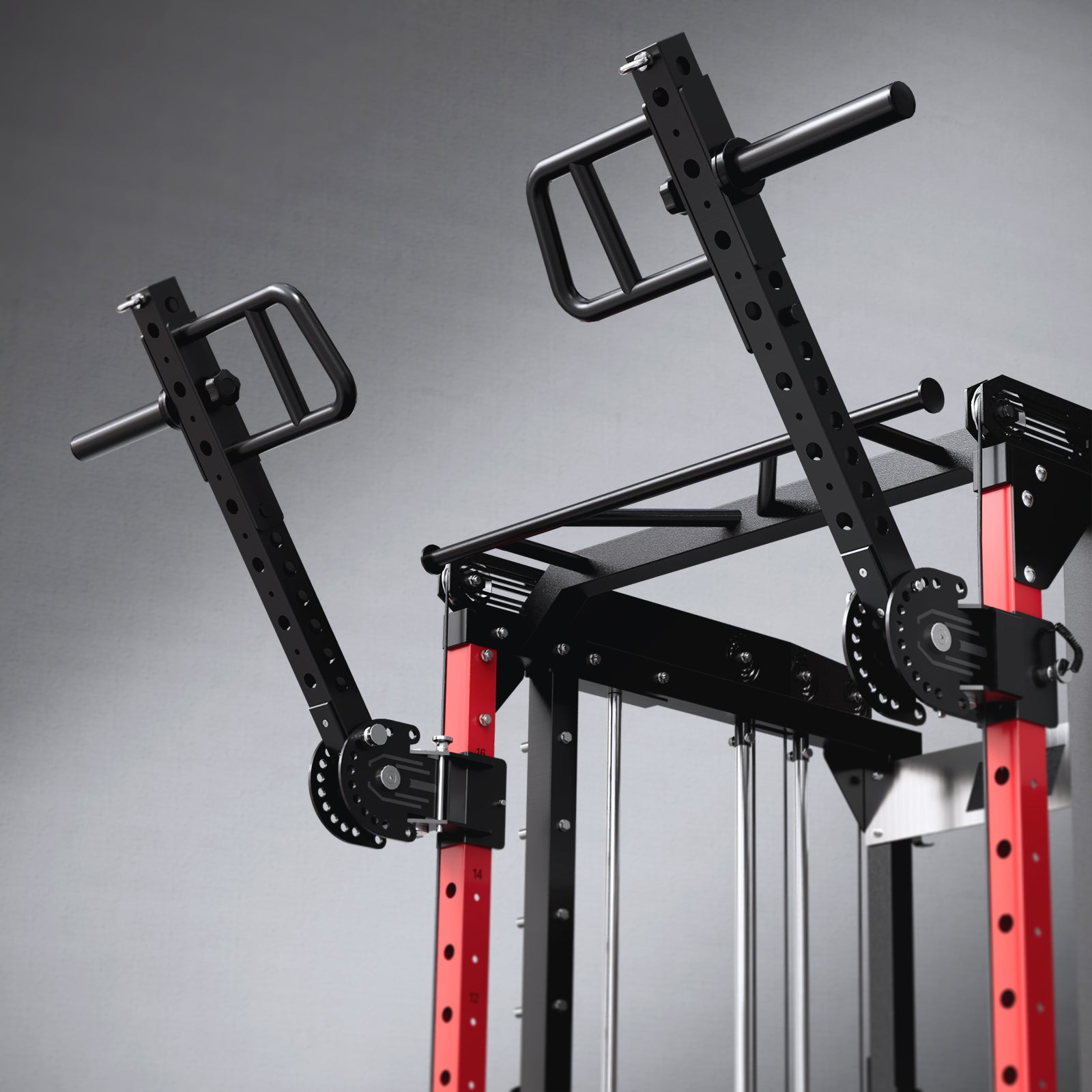 RitFit LAM2 Lever Arm Attachment for M2 exercise equipment, showing the black metal lever arm with attachment points.