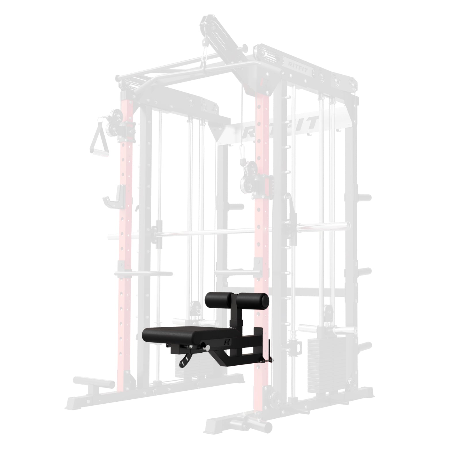 RitFit ASM2 Adjustable Integrated Leg Hold-Down Attachment with Seat (Only for M2)