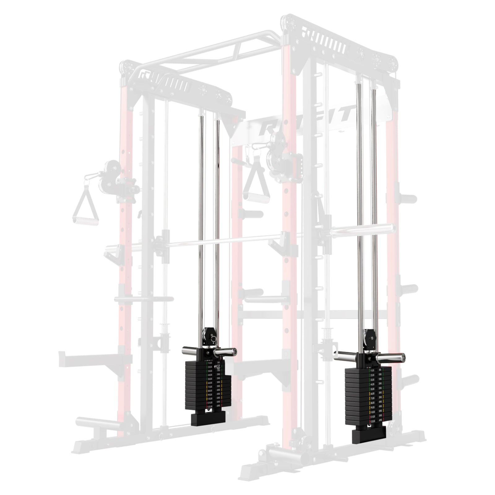 RitFit WSM1 Weight Stack Set 264lbs for M1 PRO - RitFit