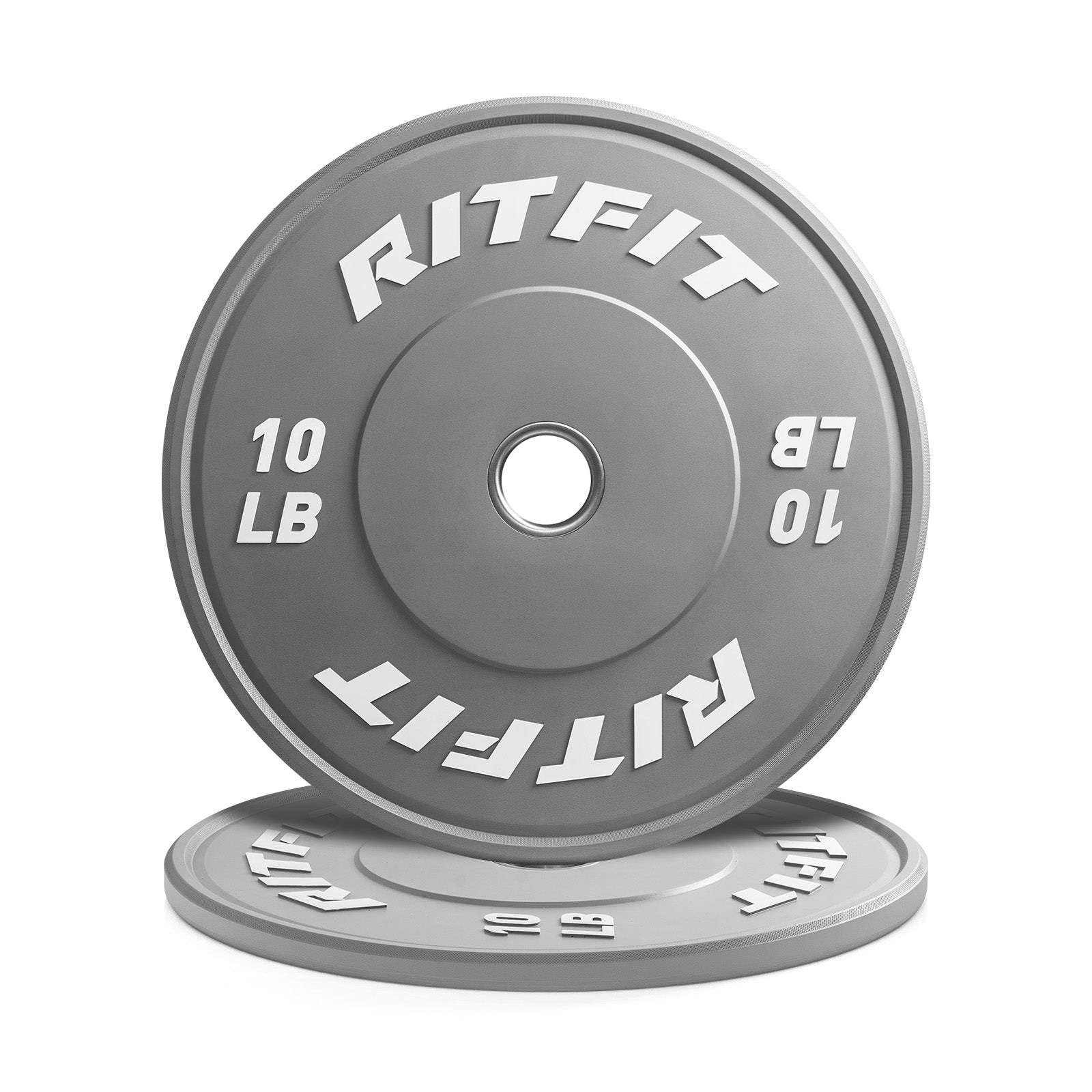 RitFit High-Grade Color Bumper Plates Olympic 2-Inch Rubber - RitFit
