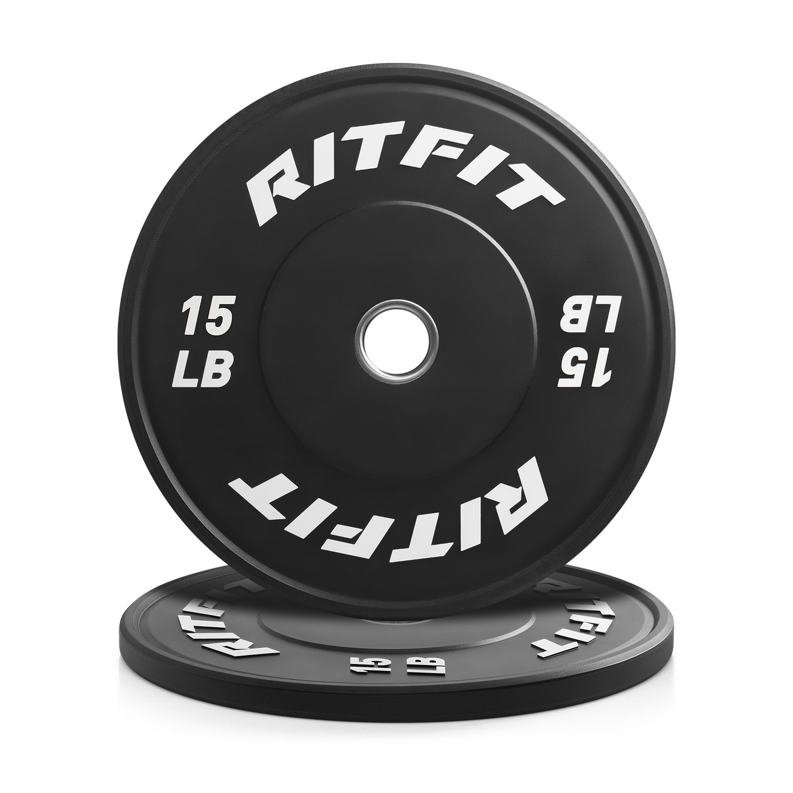 RitFit High-Grade Color Bumper Plates Olympic 2-Inch Rubber - RitFit