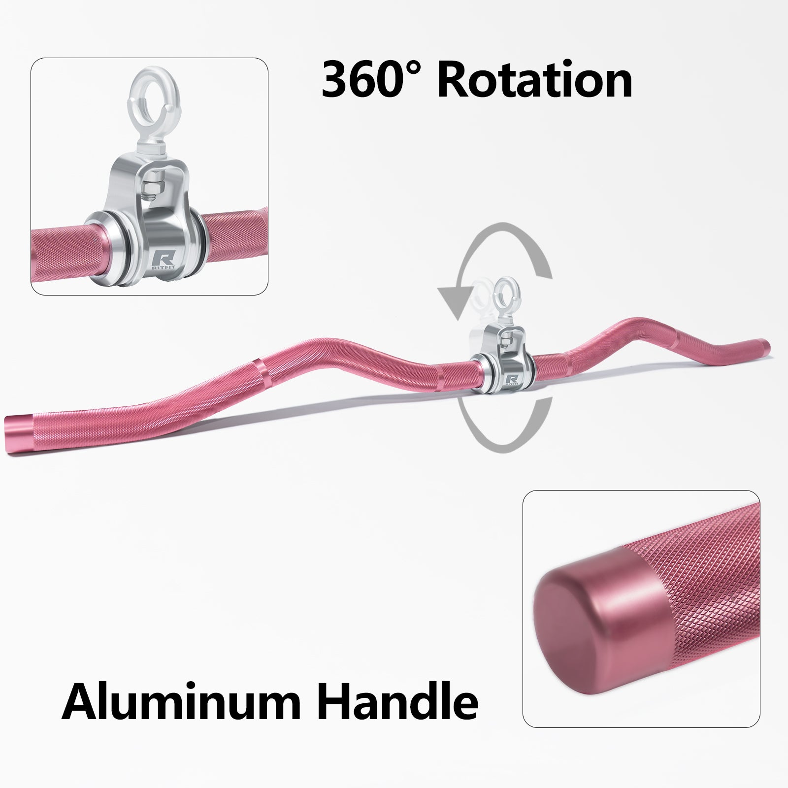 RitFit W-shaped Aluminum Alloy Handle - RitFit