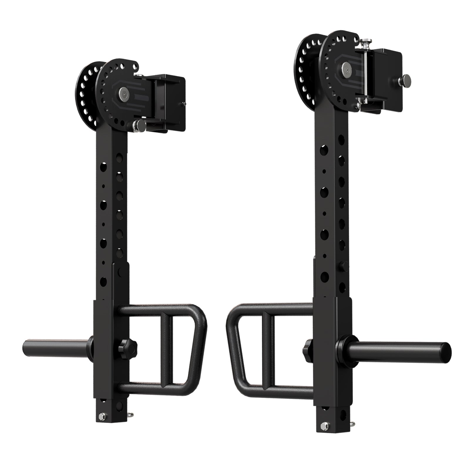 RitFit LAM2 Lever Arm Attachment for M2 fitness equipment, showing the black attachment with lever mechanism on a workout device.