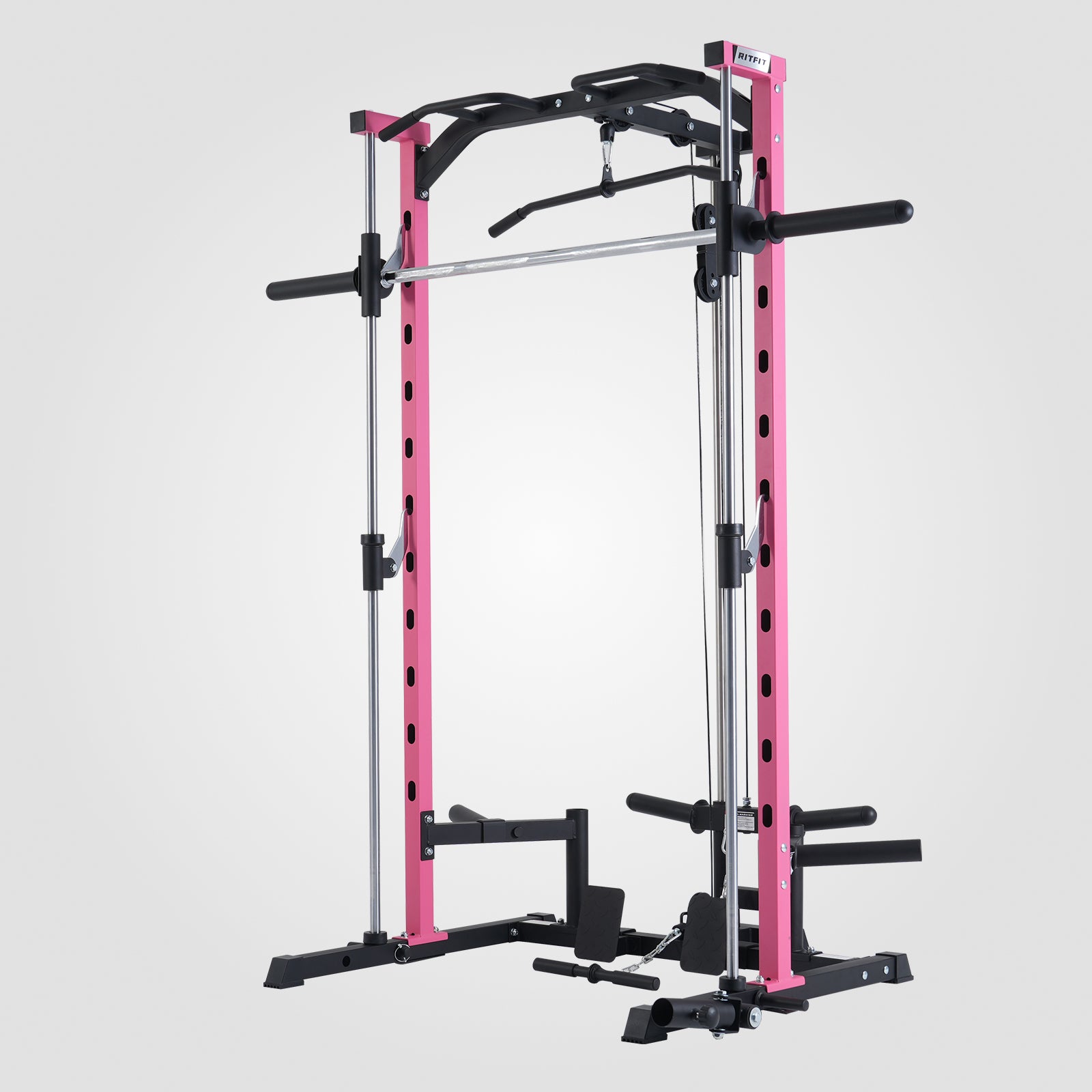 RitFit PSR05 2.0 Pink Smith Machine with LAT-Pull Down