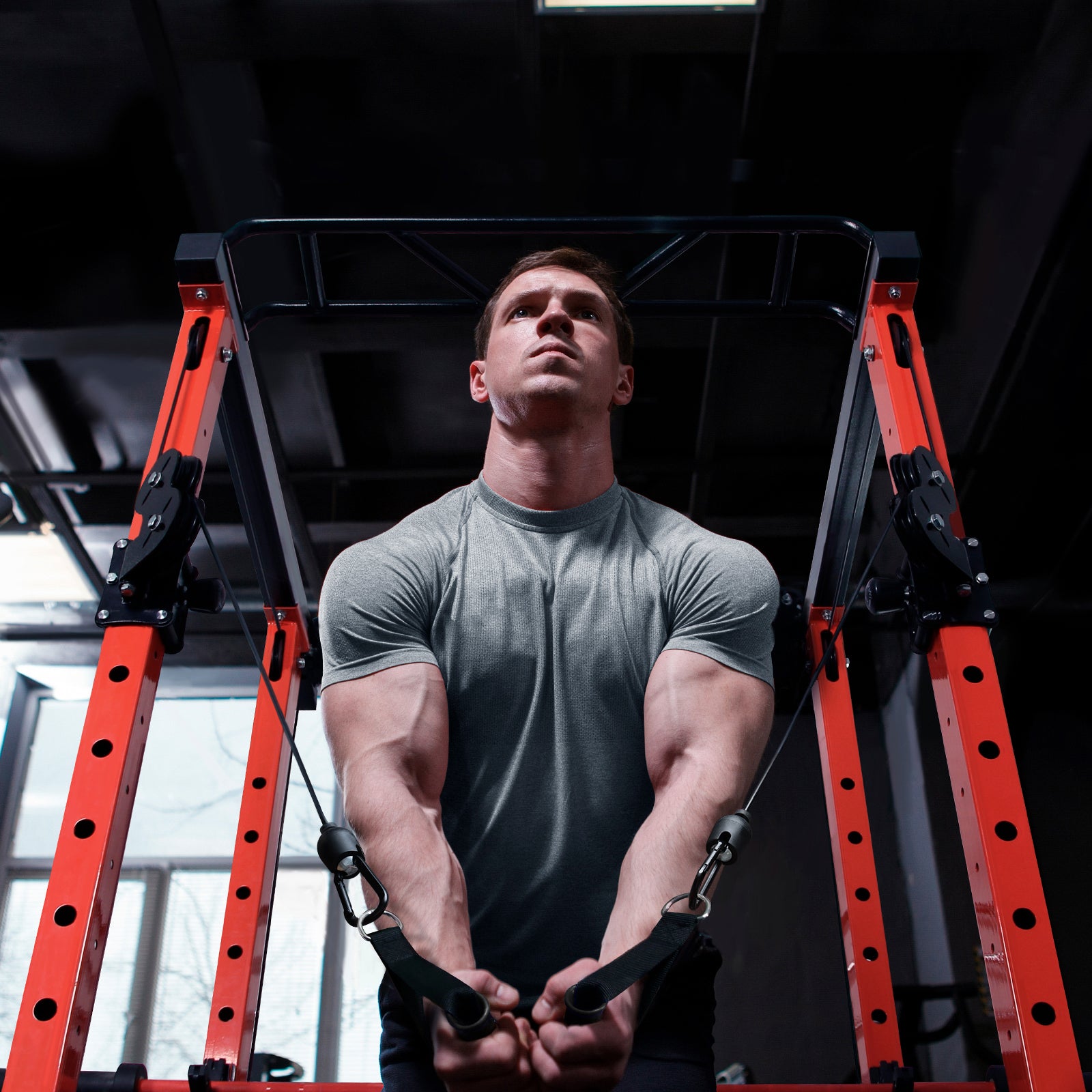 RitFit PPC03 1000lbs Power Cage with Smooth Cable System - RitFit