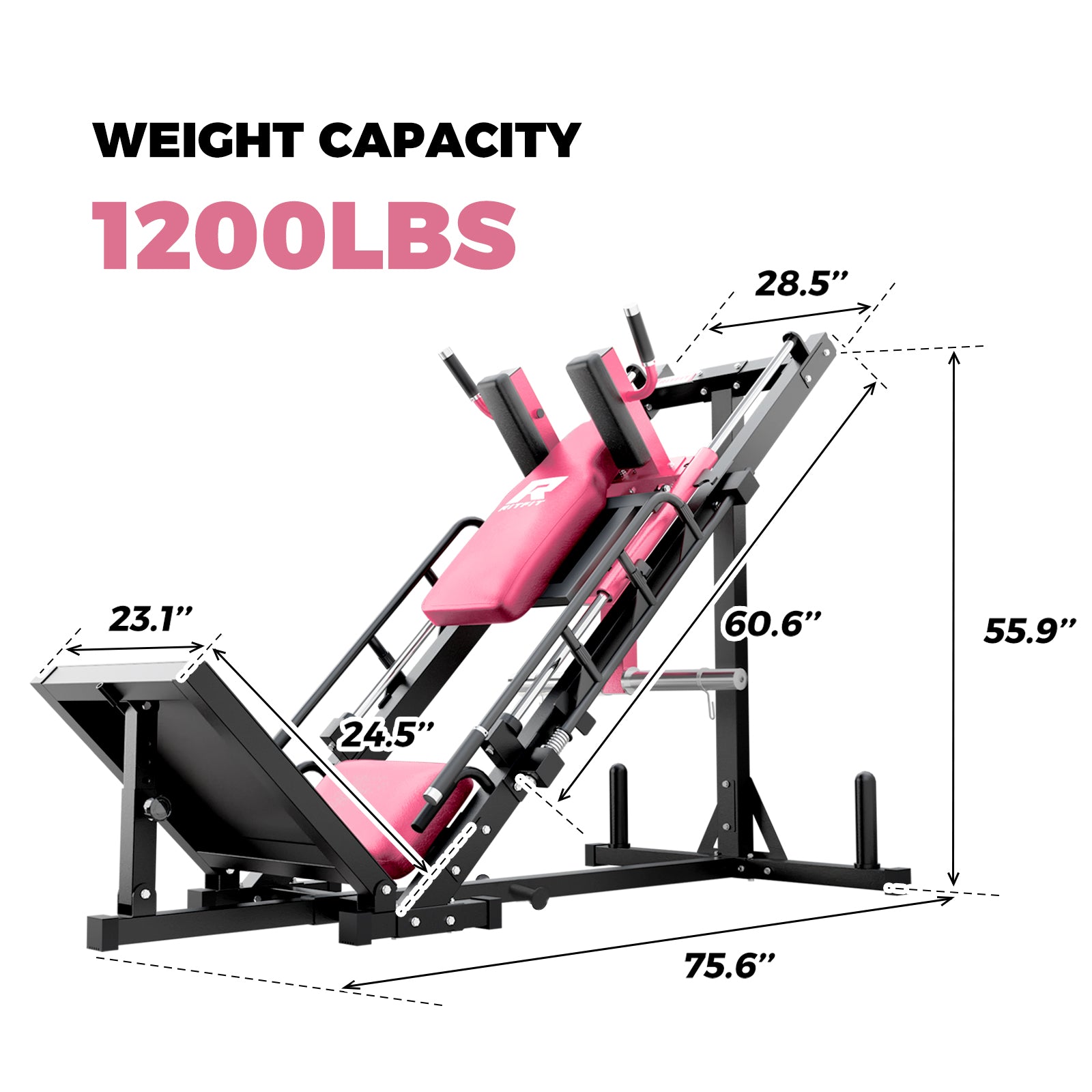 itFit BLP01 45 Degree Leg Press Machine