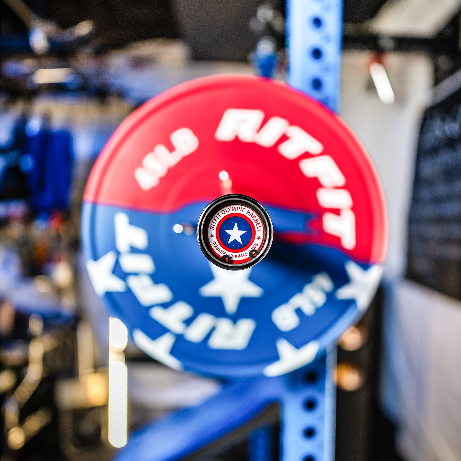 RitFit Patriotic Star Olympic Bar 20KG - RitFit