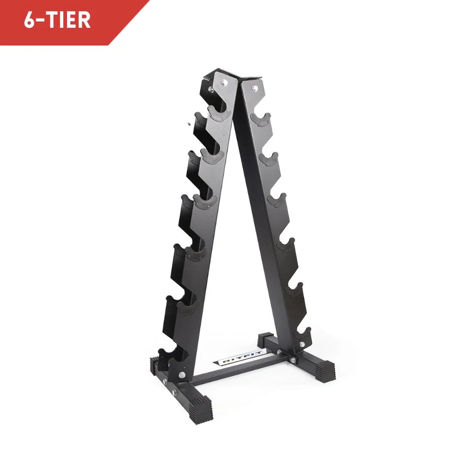 RitFit A-Frame Dumbbell Storage Rack Stand 3/5/6 Pairs - RitFit