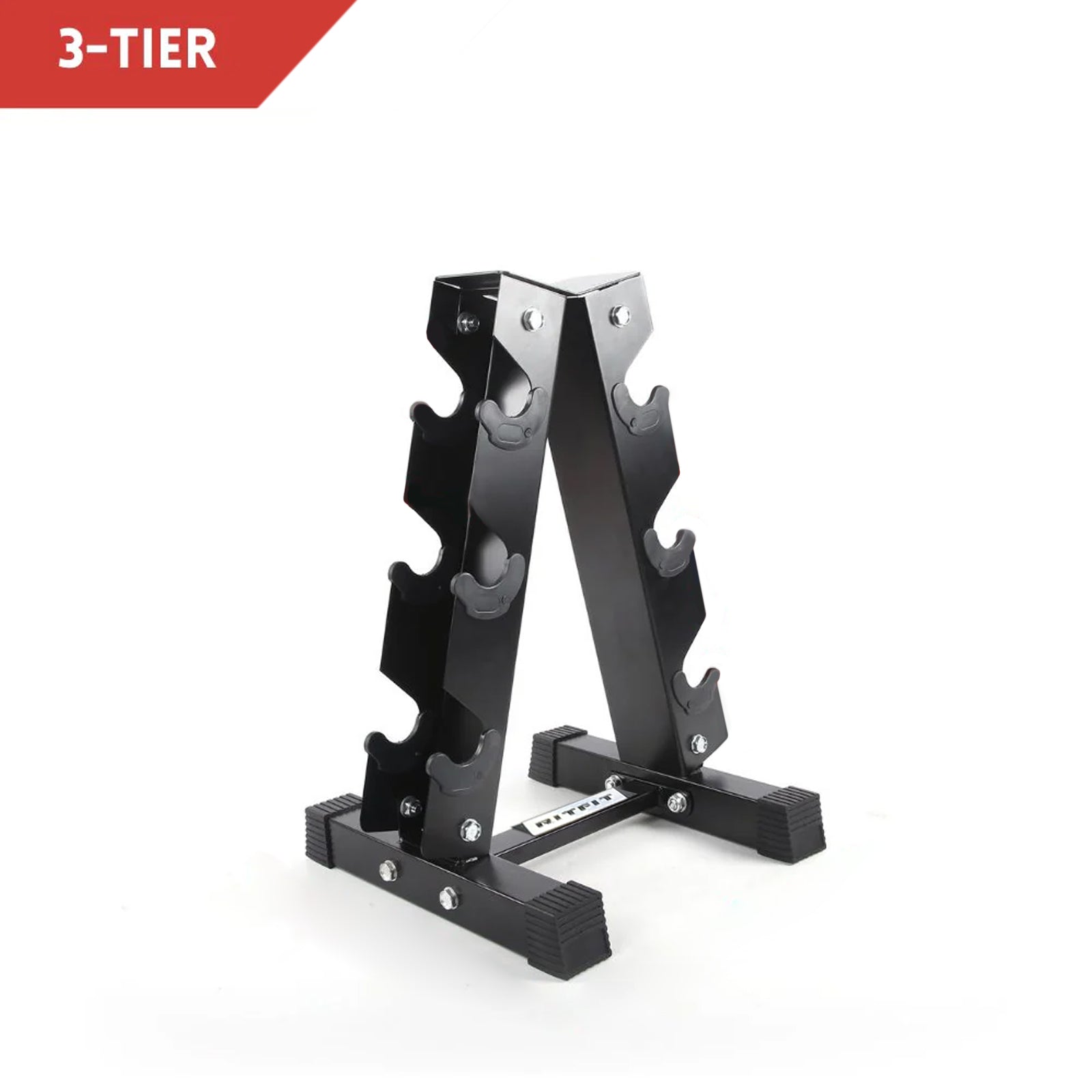 RitFit A-Frame Dumbbell Storage Rack Stand 3/5/6 Pairs - RitFit