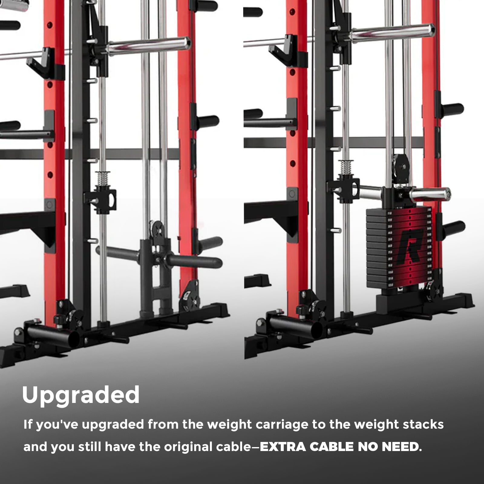 RitFit TAM1 Tornado arm attachment for M1 PRO, featuring durable construction and adjustable design for versatile workout routines.