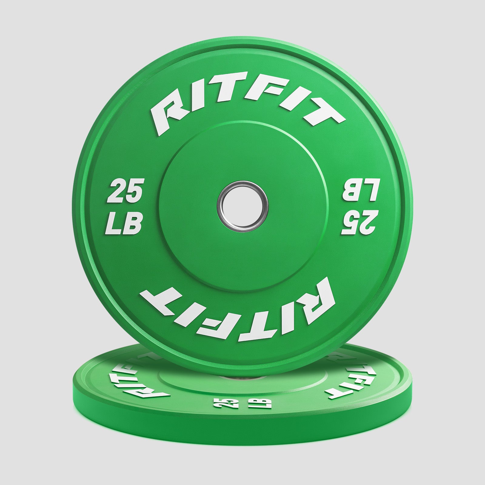 RitFit High-Grade Color Bumper Plates Olympic 2-Inch Rubber - RitFit