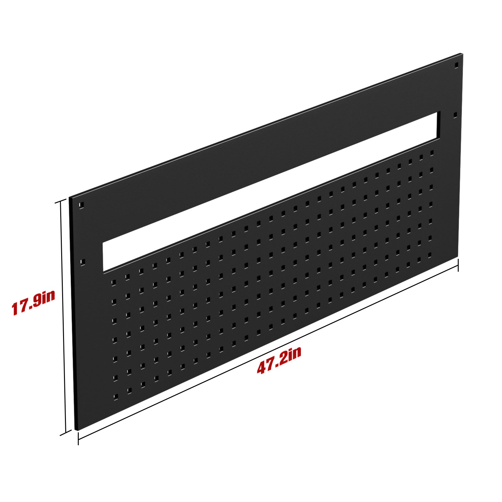 RitFit PBM1 pegboard attachment for M1 PRO workout station, featuring metal hooks and slots for organizing gym accessories.