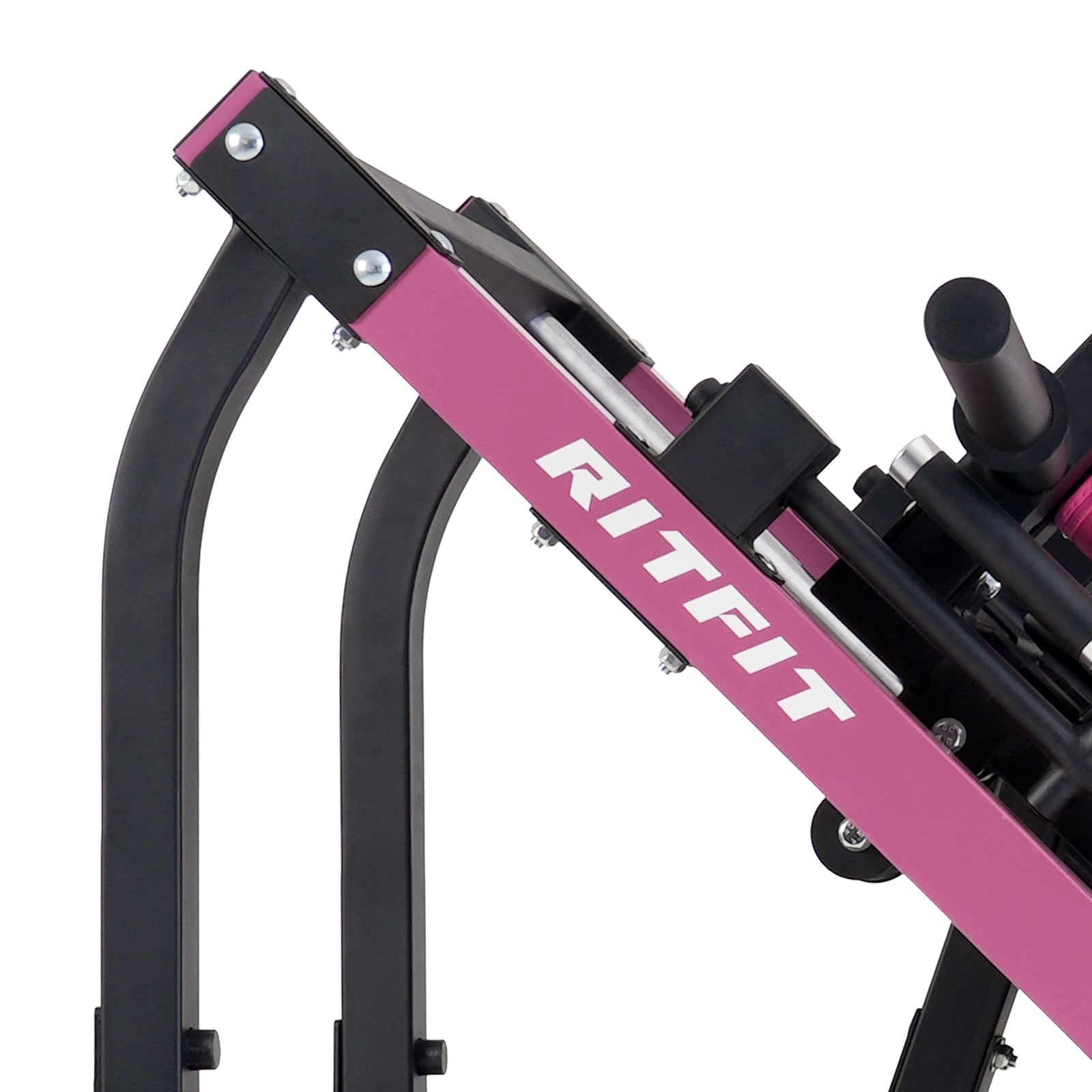 RitFit GAZELLE 3-in-1 leg press and hack squat machine for home gym strength training, featuring adjustable components and a sturdy frame.