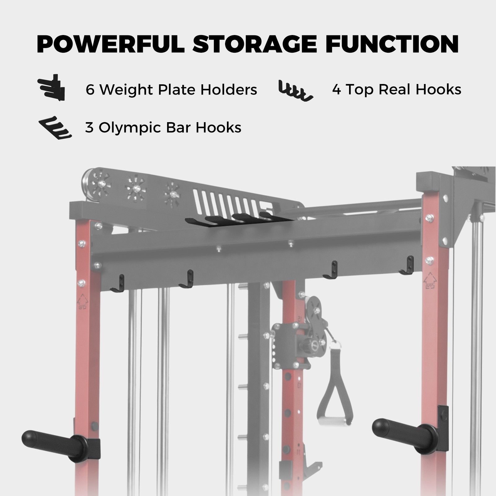 RitFit M1 PRO Smith Machine Weight Stack Home Gym Package - RitFit