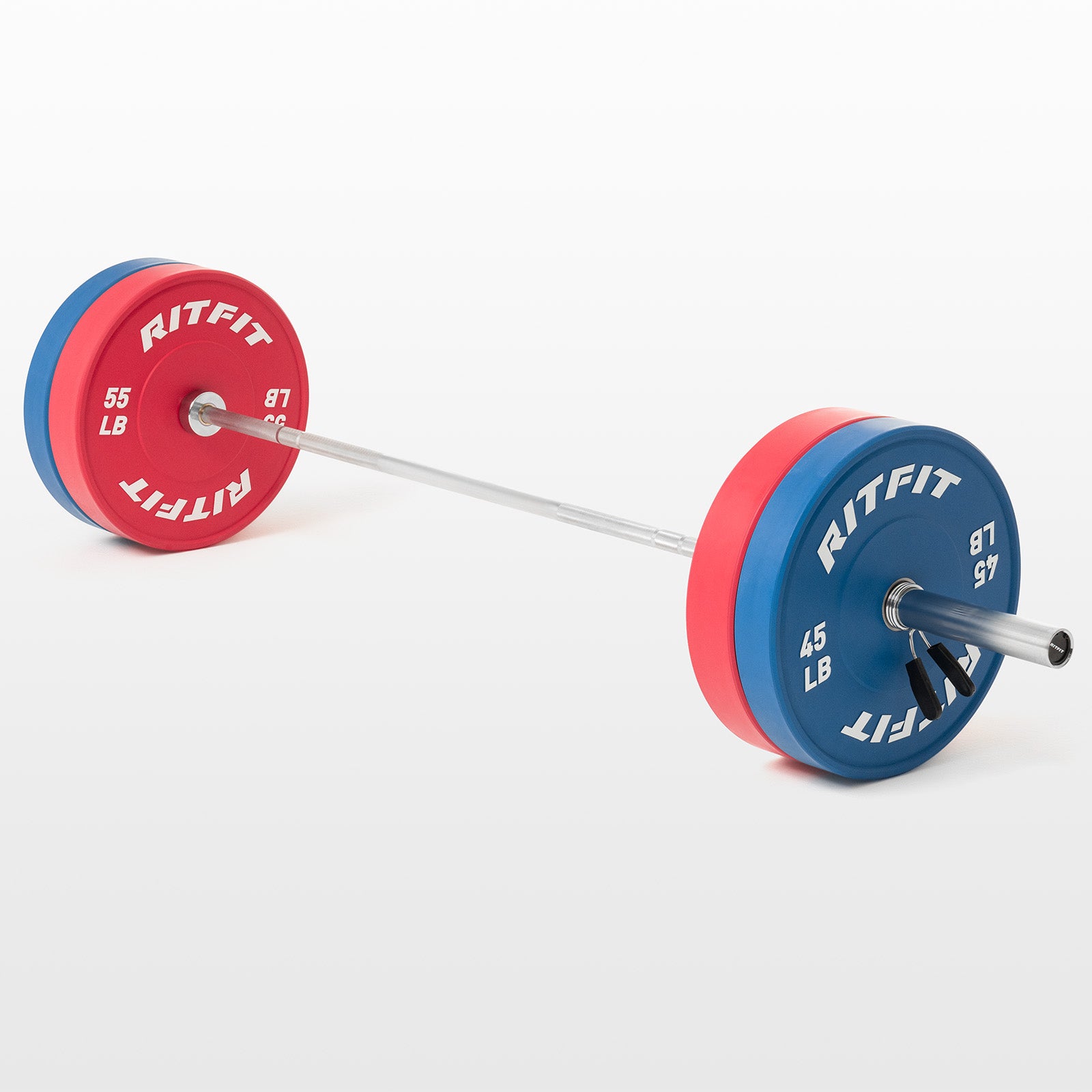 RitFit High-Grade Color Bumper Plates Olympic 2-Inch Rubber - RitFit