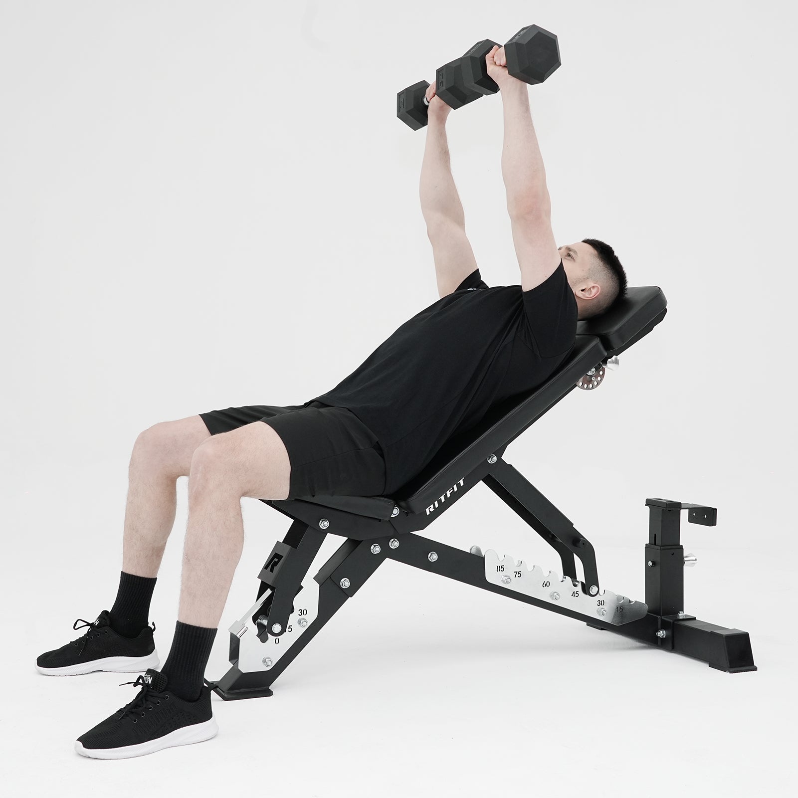 RitFit 3-Section Adjustable Weight Bench BWB02 - RitFit