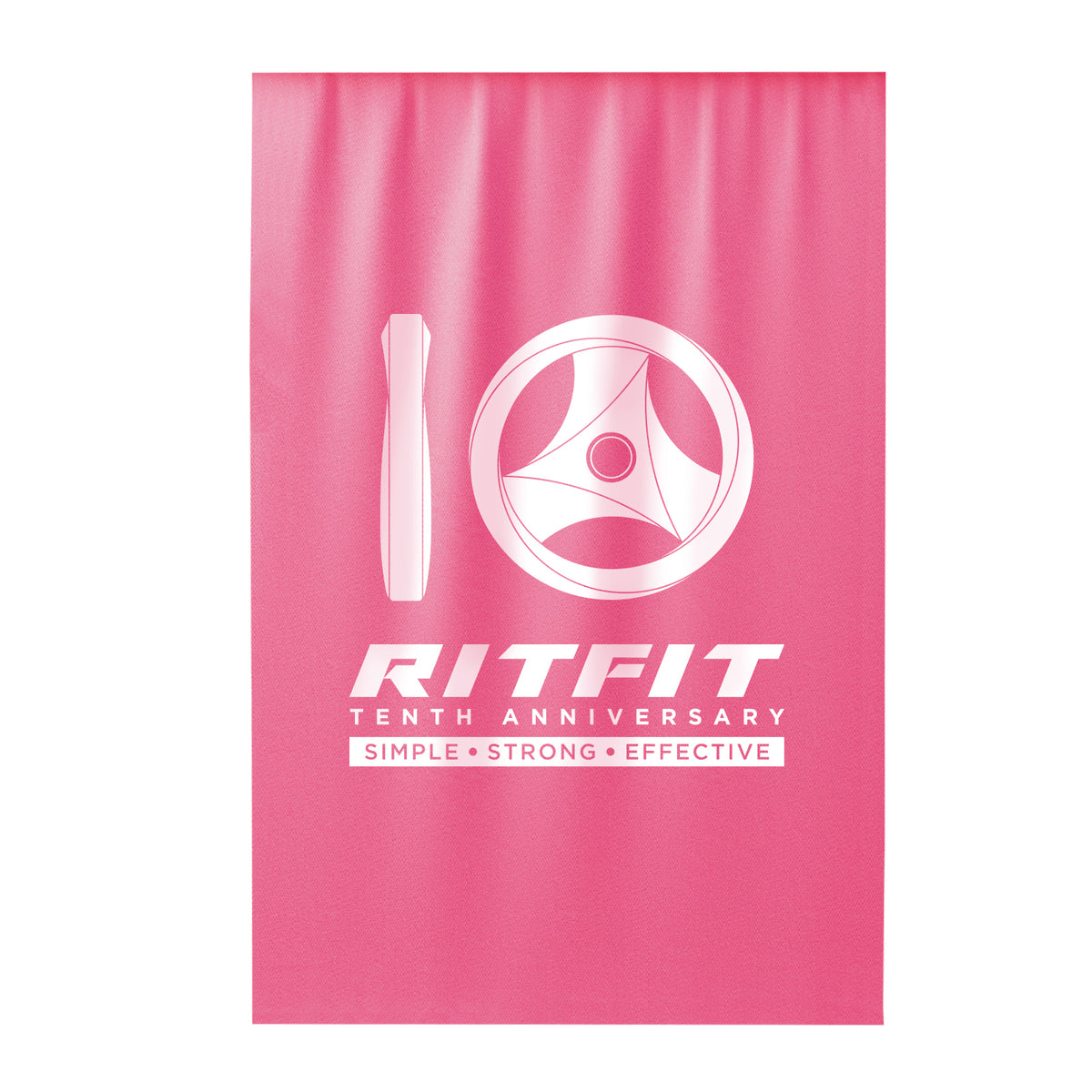 RitFit Flag accessory featuring vibrant design, perfect for sports and fitness enthusiasts, displayed on a white background.