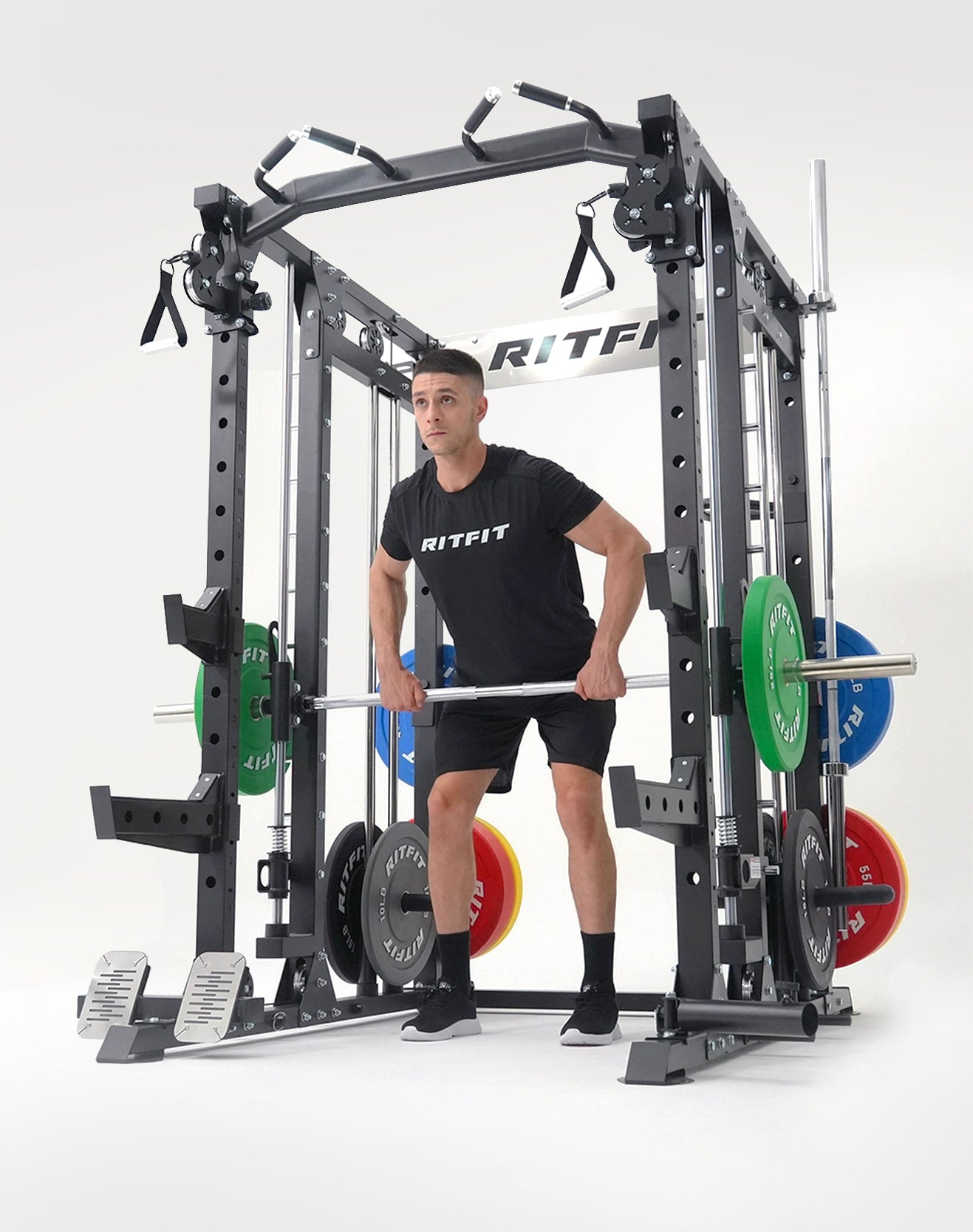 RitFit Smith machines – guided barbell system for safe squats and weightlifting