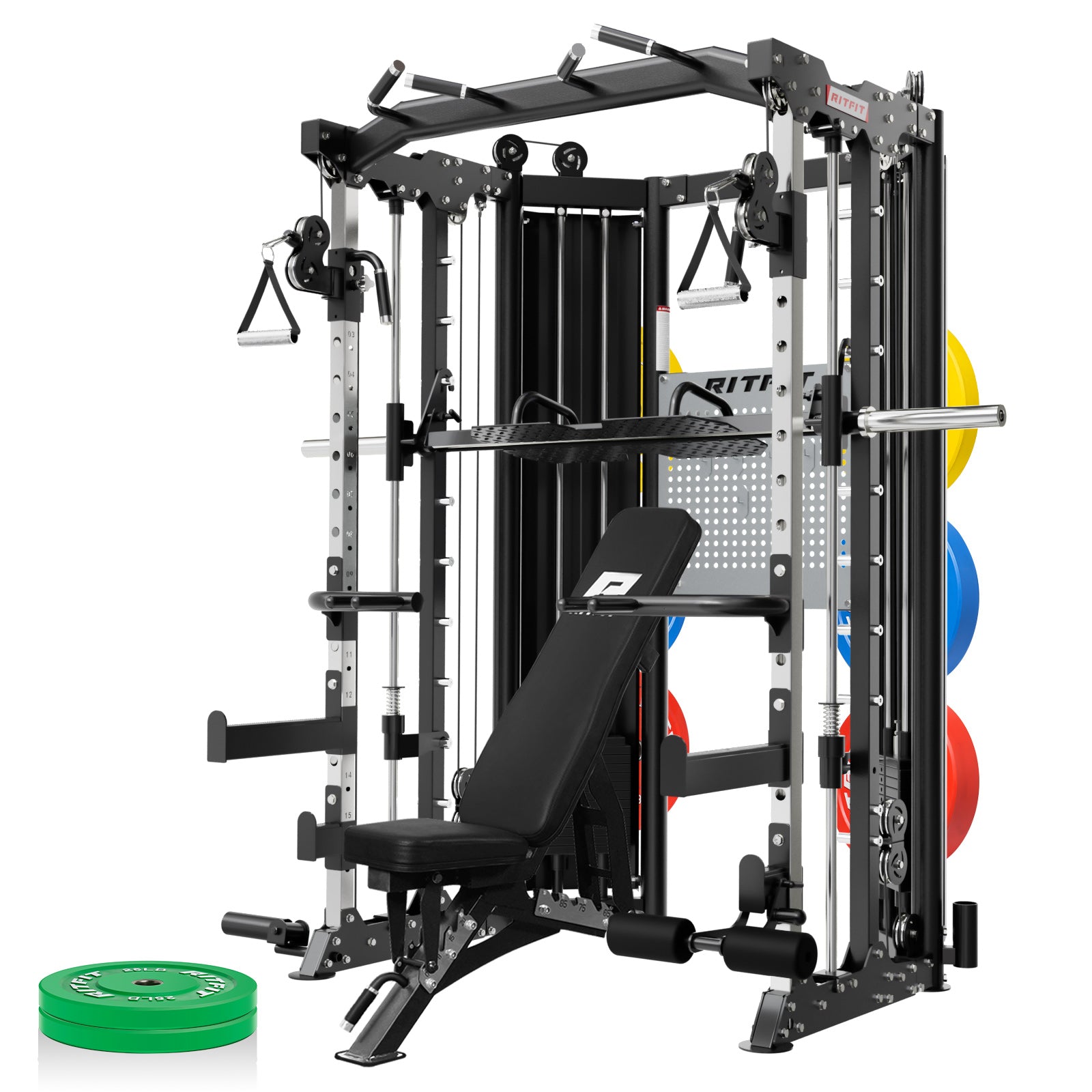 RitFit BPC06 All-In-One Smith Machine Home Gym Package - RitFit