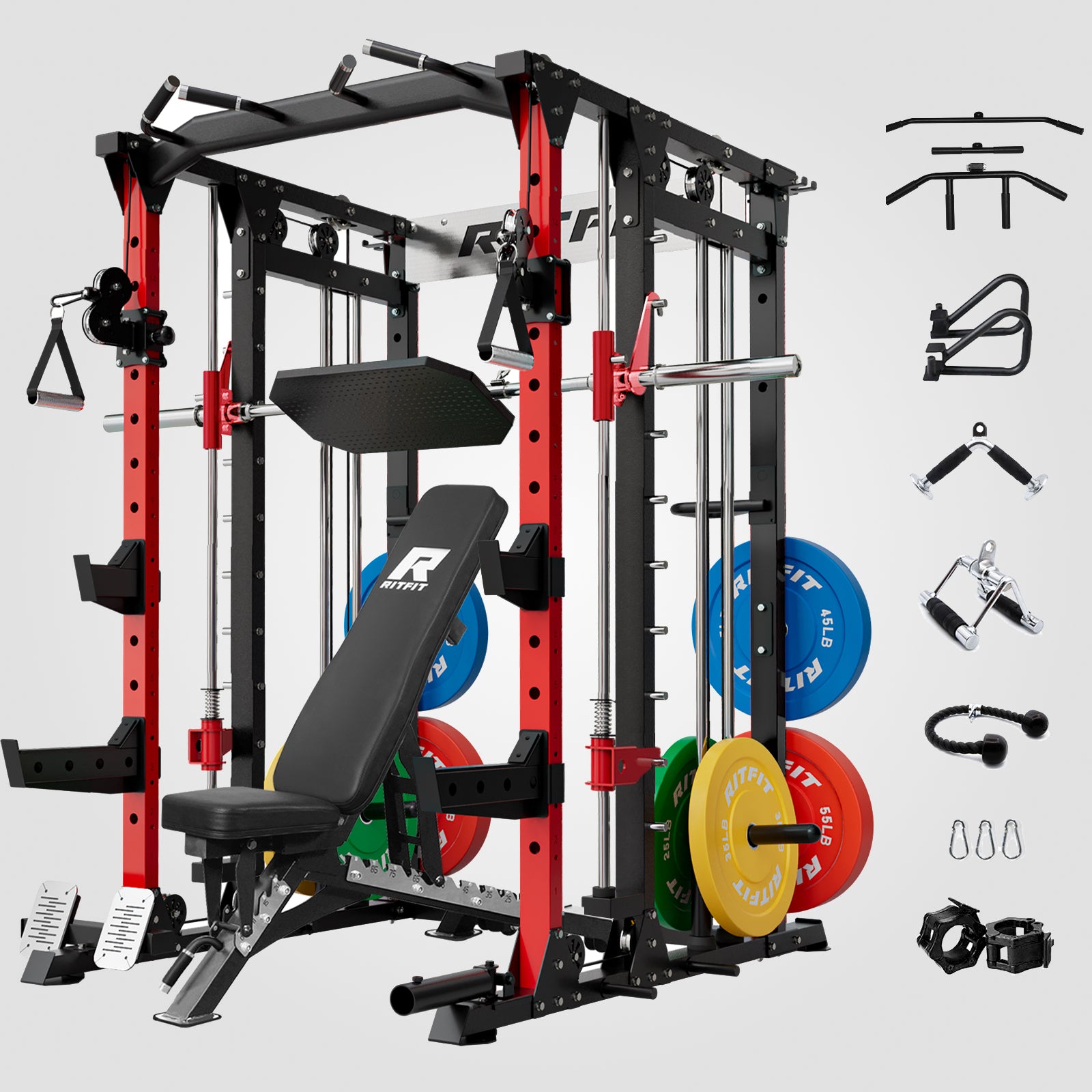 Valor Smith Machine Home Lat Pulldown Machine Valor Fitness 2025