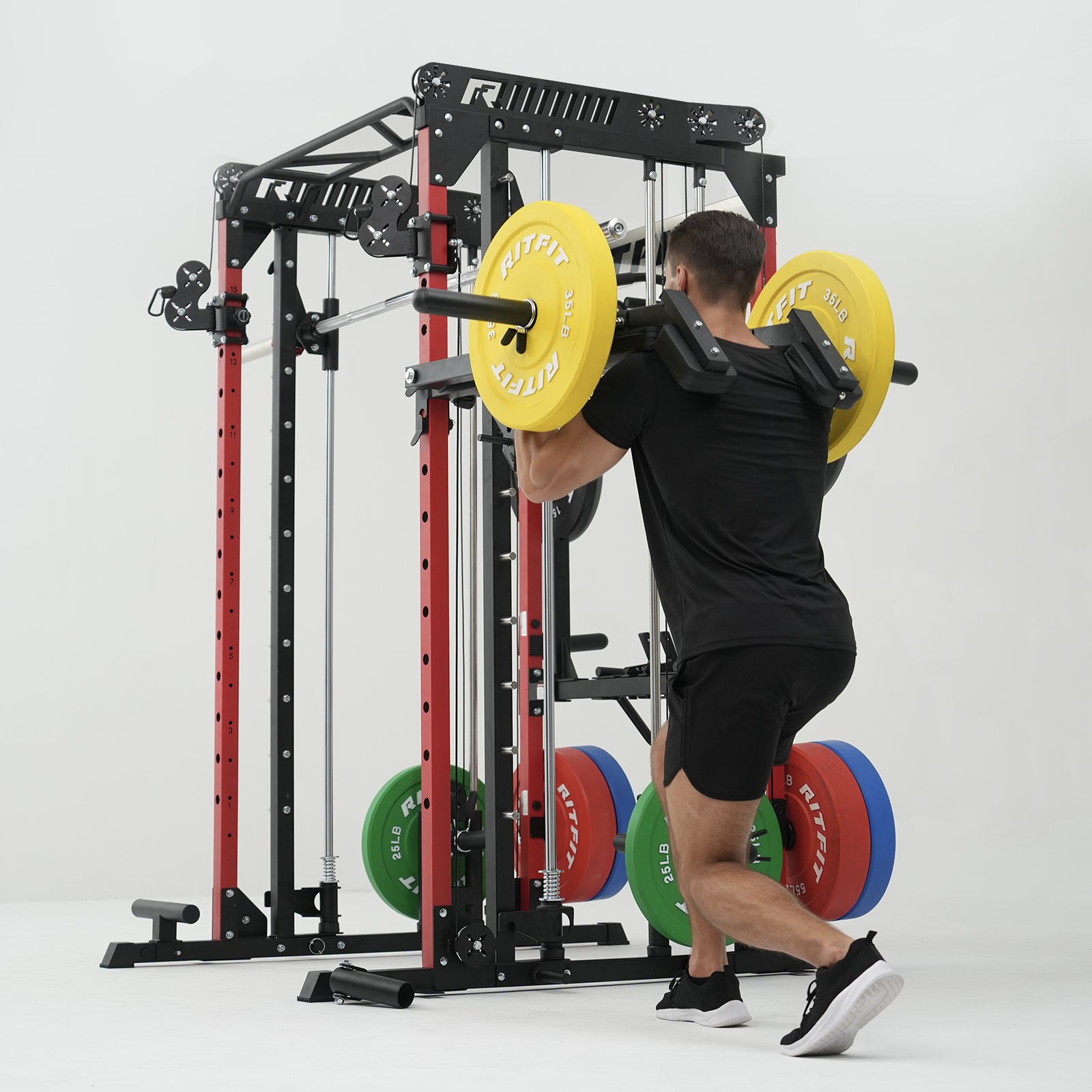RitFit AT02 Hack Squat Rack Attachment for 2"X2" Rack - RitFit