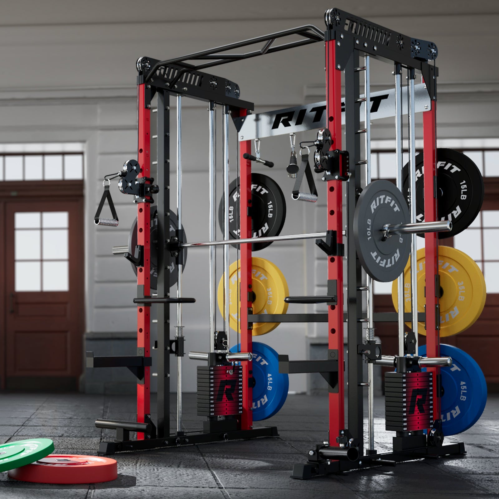 RitFit M1 PRO Smith Machines - Home Gym Equipment