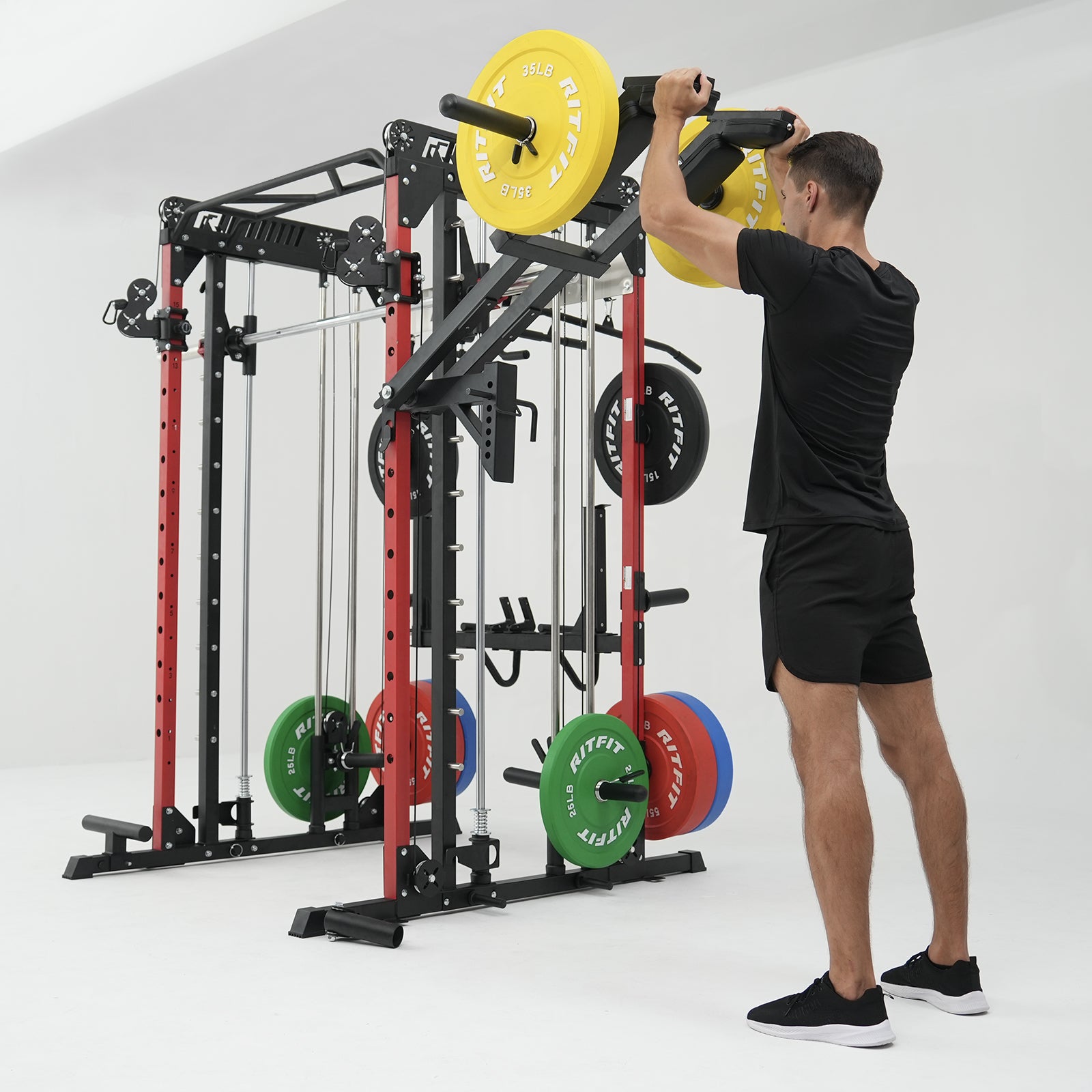 RitFit AT02 Hack Squat Rack Attachment for 2"X2" Rack - RitFit