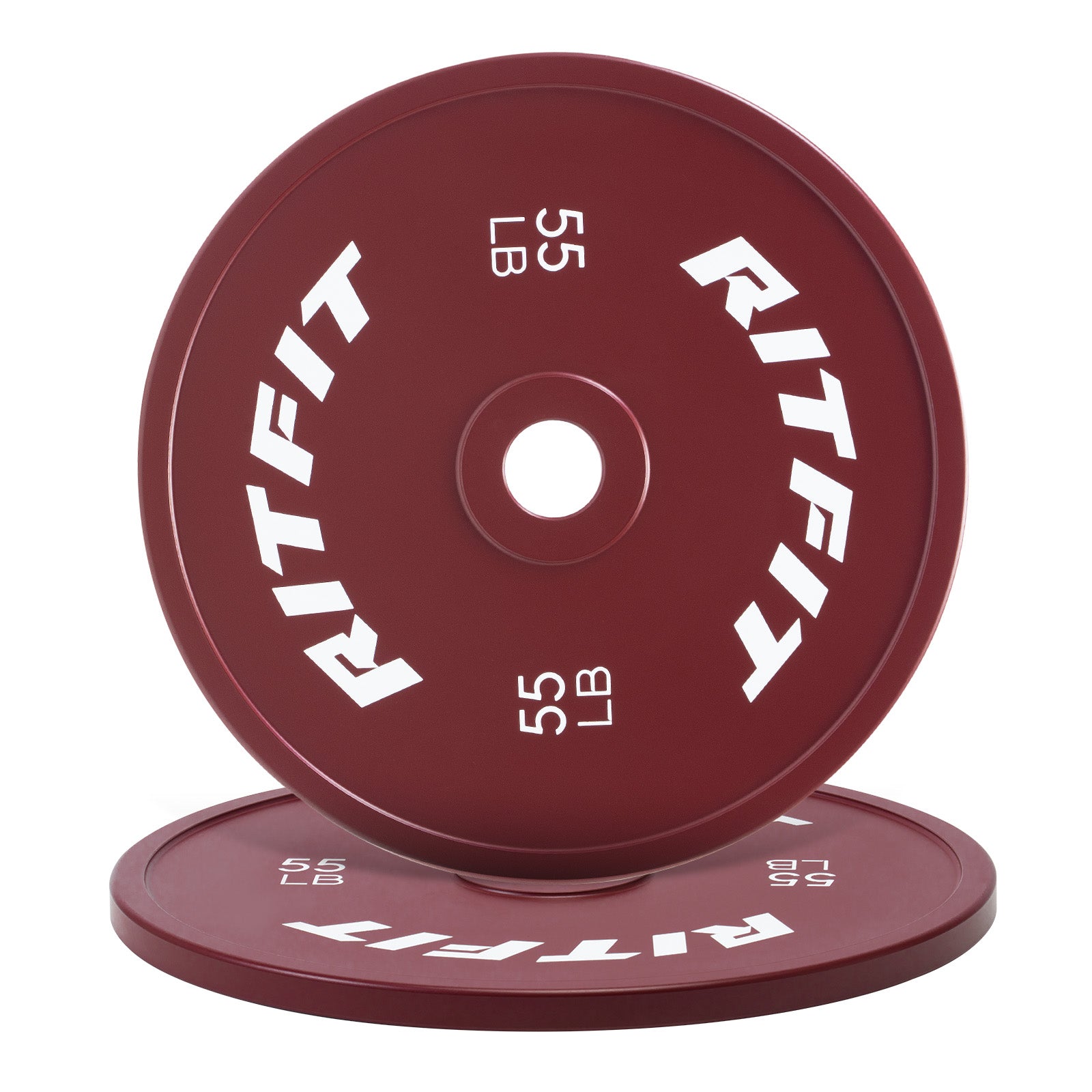 RitFit Vintage Color-Coded Steel Olympic Plates 2-Inch - RitFit