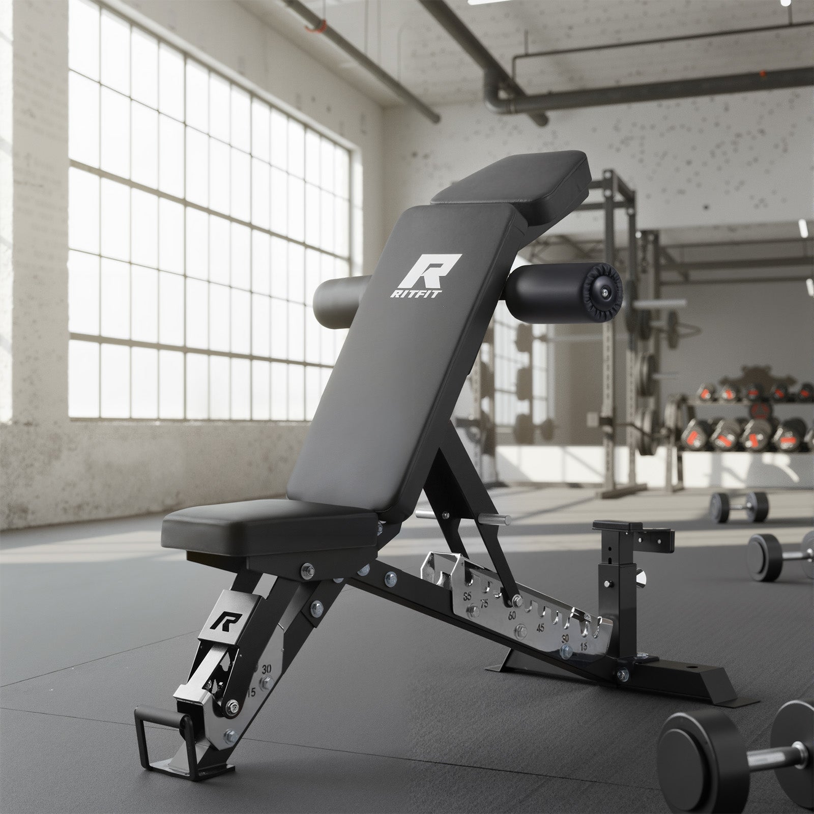 RitFit GATOR 1600LB Adjustable Weight Bench - RitFit