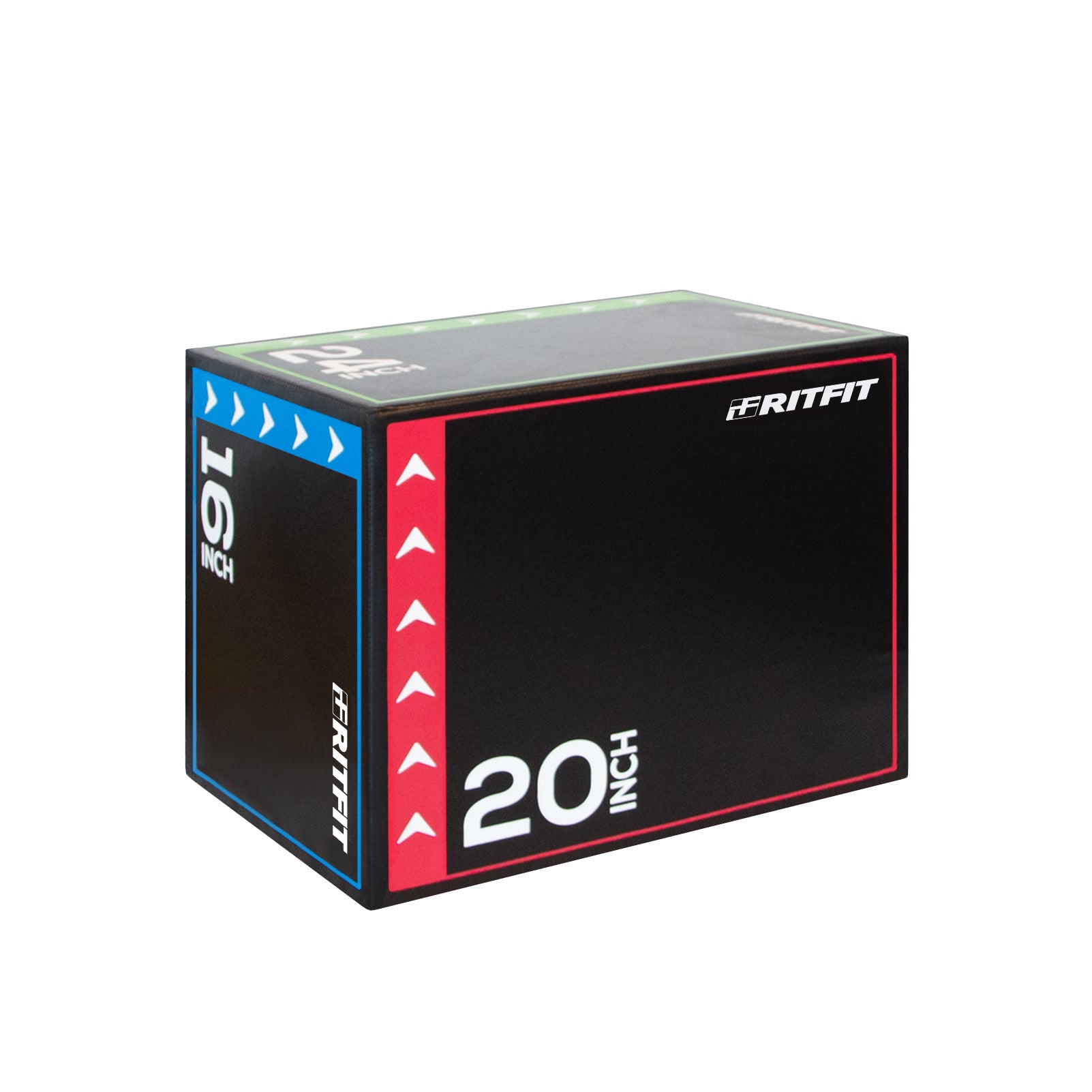 RitFit 3-in-1 Plyo Box Soft Foam Box Jump Platform - RitFit