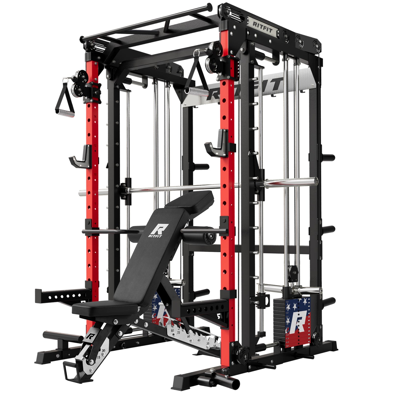 RitFit M2 SERIES Multi-Functional Modular Home Gym Package