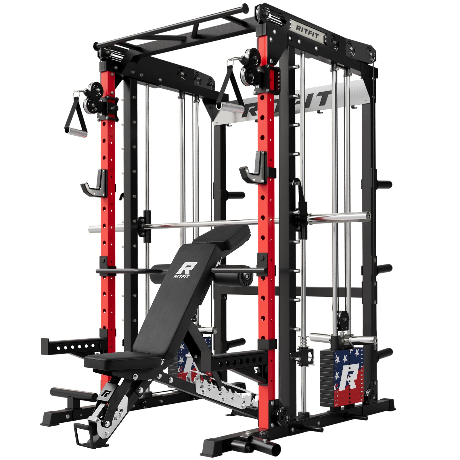 RitFit M2 SERIES Multi-Functional Modular Home Gym Package