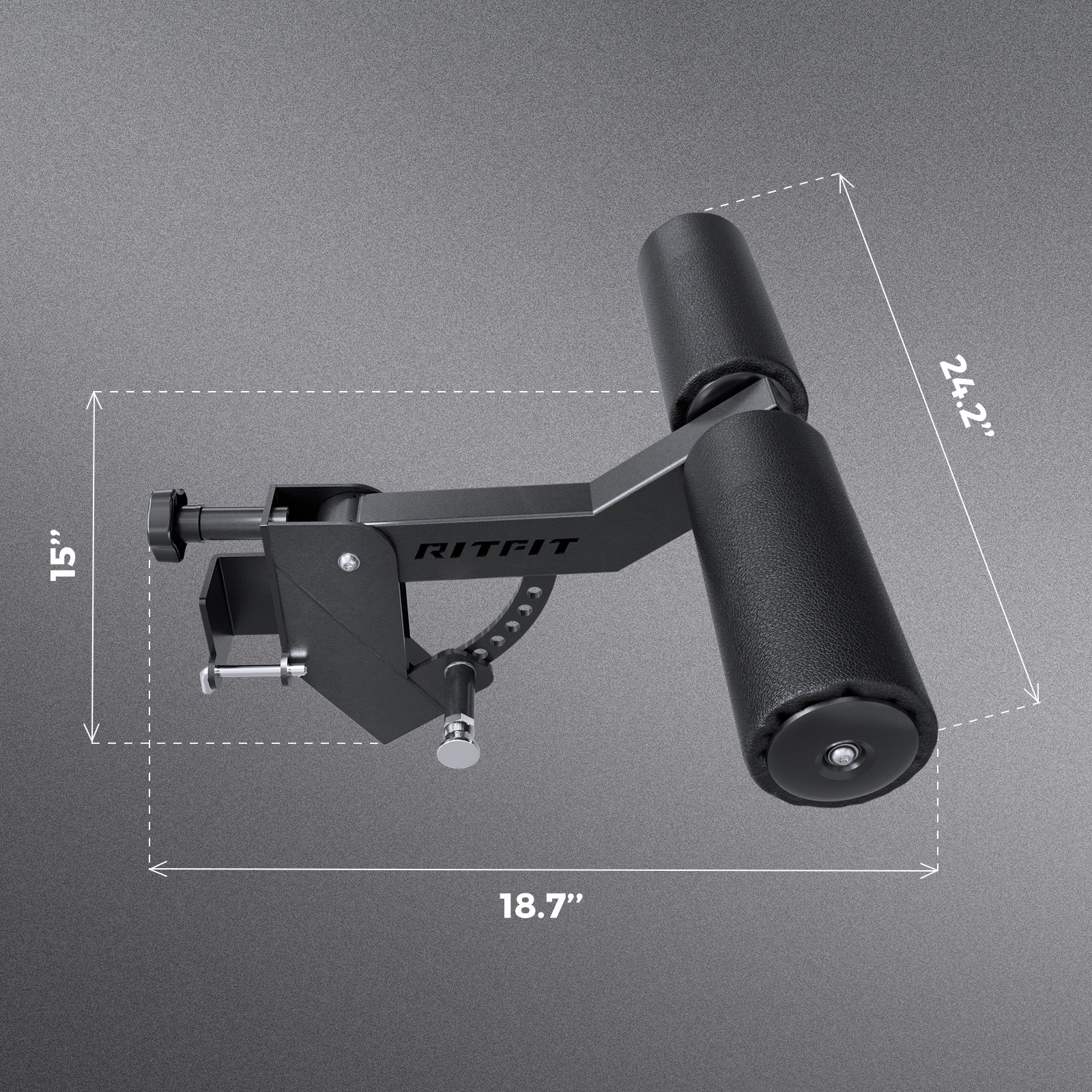 RitFit LPM1 Leg Holder Attachment Component Product Size