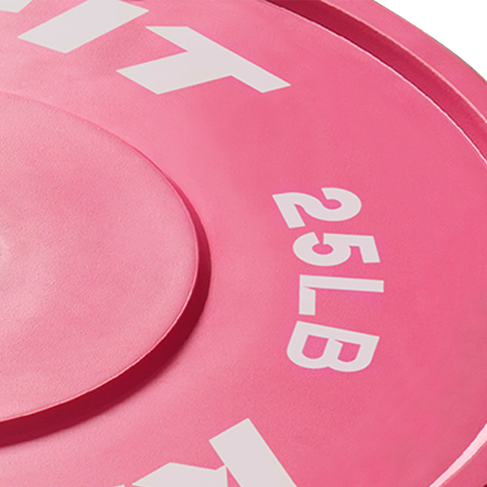 RitFit Pink Weight Plates Olympic Bumper Plates Weight Plates Fit 2" Barbells - RitFit
