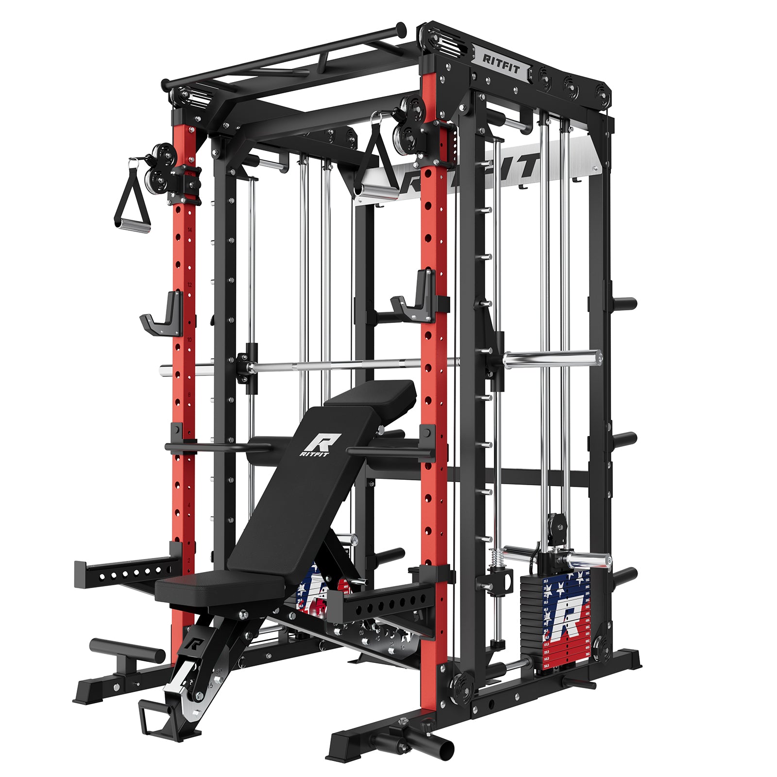RitFit M2 SERIES Multi-Functional Modular Home Gym Package