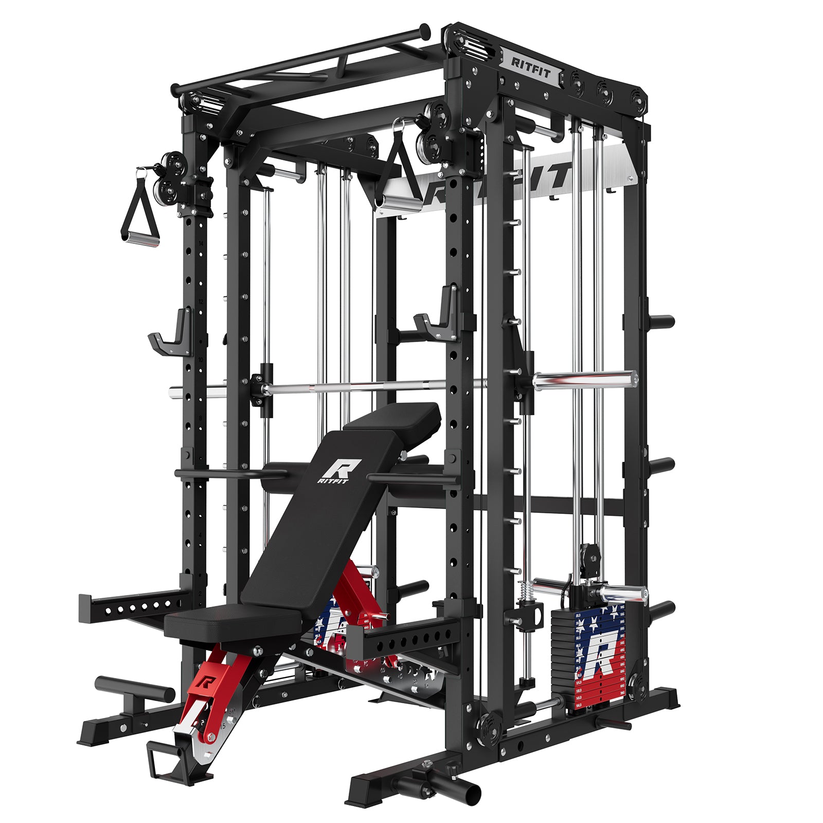 RitFit M2 SERIES Multi-Functional Modular Home Gym Package